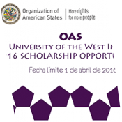 Alerta de fondos:OAS – University of the West Indies