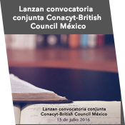 Lanzan convocatoria conjunta Conacyt-British Council México