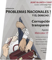 COLNAL: Los problemas nacionales y el derecho II | Corrupción y transparencia