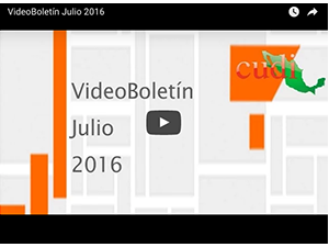 VídeoBoletín CUDI, julio 2016