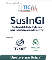 SusInGI: sustentabilidad e inclusión para la Gobernanza de Internet
25 de octubre