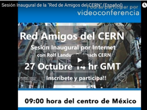 Sesión Inaugural de la Red de Amigos del CERN