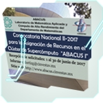 Convocatoria Nacional II-2017 “ABACUS I”