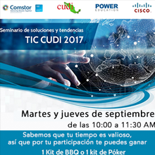 Seminario de soluciones y tendencias TIC CUDI 2017