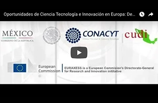 Oportunidades de Ciencia Tecnología e Innovación en Europa