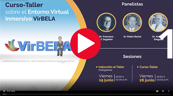 Entorno Virtual Inmersivo VirBELA | Sesión 1