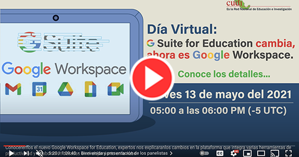 G Suite for Education ahora es Google Workspace
