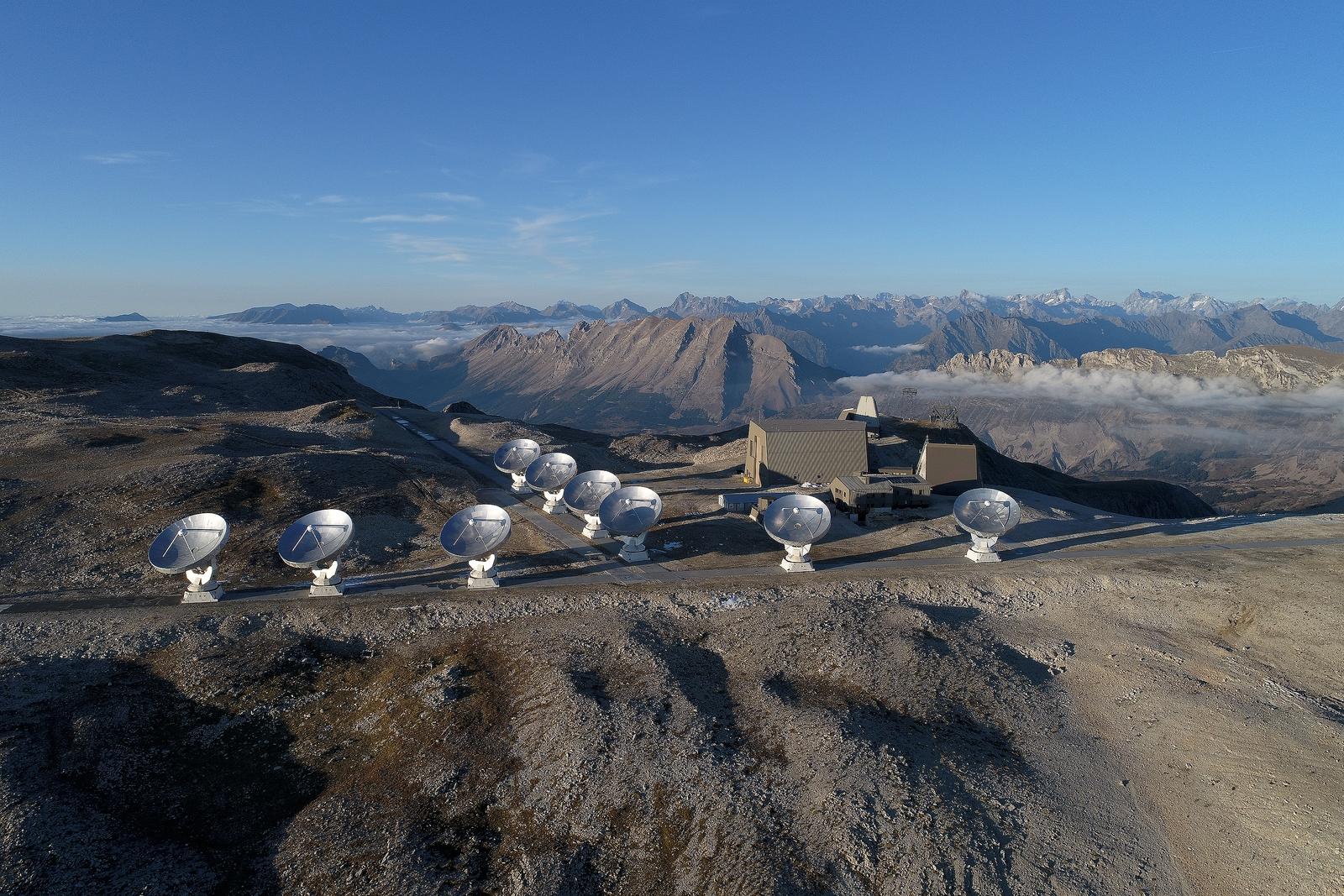 NOEMA Observatory in compact configuration.