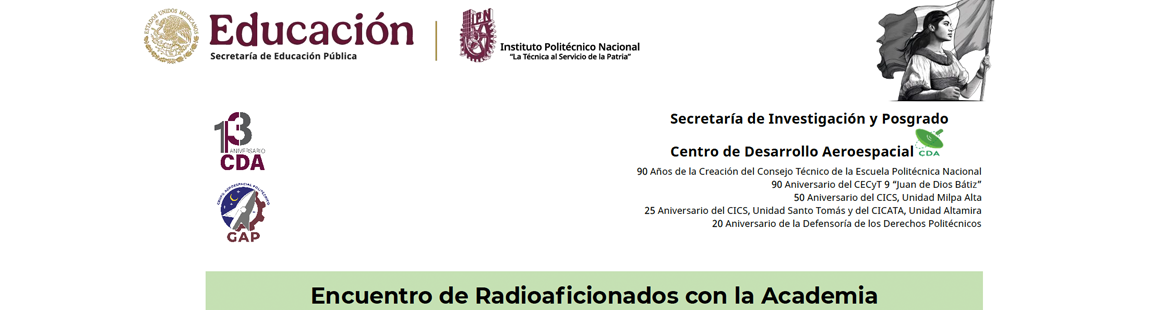 Encuentro de Radioaficionados con la Academia