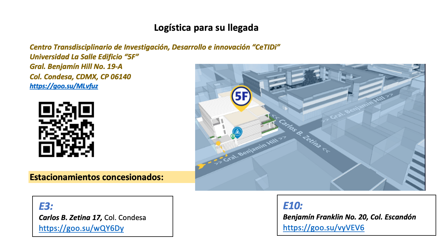 Logistica llegada