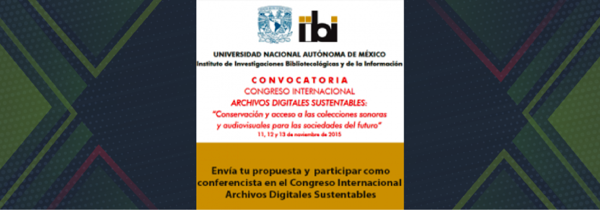 Participa:  Archivos Digitales Sustentables