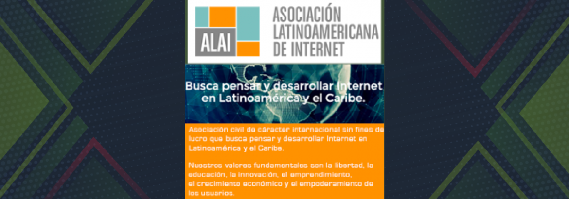 Nace una nueva asociación para promover el crecimiento de Internet en América Latina Solapas principales      Ver     Edit(solapa activa)