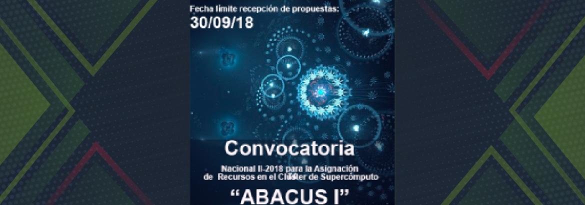 Convocatoria Nacional II-2018, “ABACUS I” 