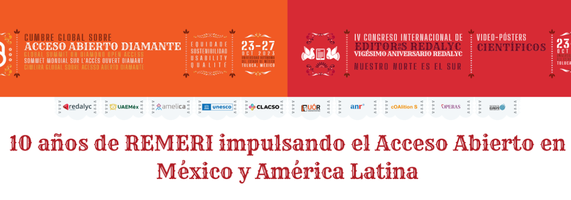 REMERI, una década impulsando el acceso abierto en México y América Latina