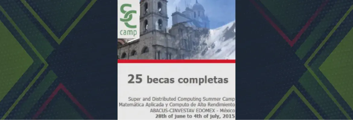 25 becas completas para SC-CAMP 2015