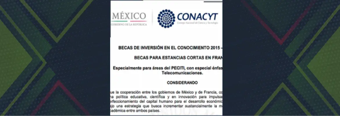 Becas para estancias cortas en Francia