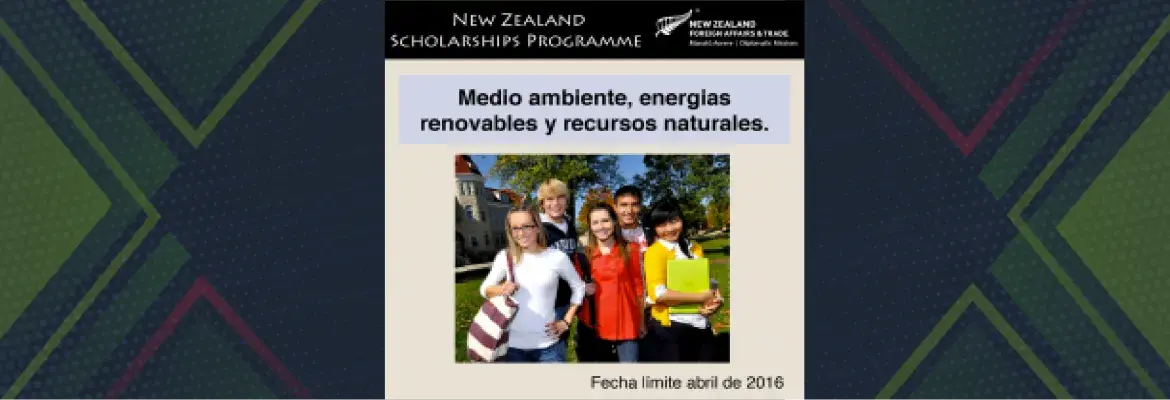 Alerta de fondos: New Zealand Scholarships Programme