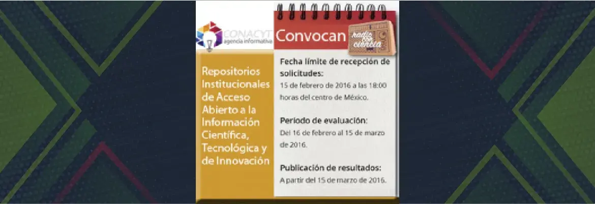 Convocan a desarrollar los Repositorios Institucionales de Acceso Abierto a la Información Científica, Tecnológica y de Innovación