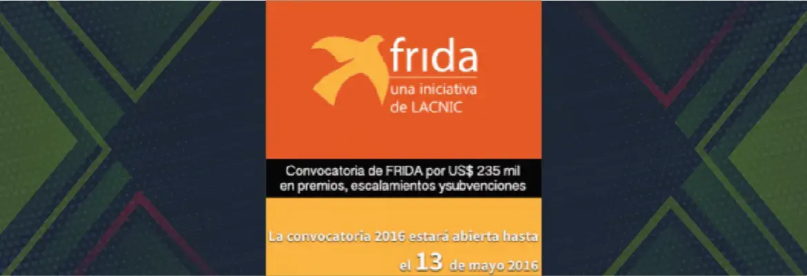 Subvención de US$20,000 del Programa FRIDA