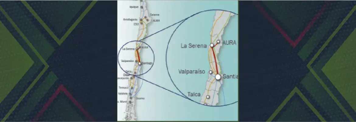REUNA adjudica la compra de nuevos equipos para el fortalecimiento de su red entre Santiago y La serena, en conjunto con Observatorio AURA