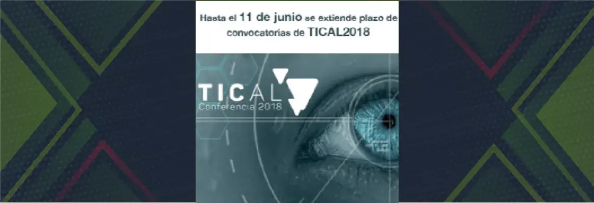 Todavía tienes oportunidad de participar en TICAL2018