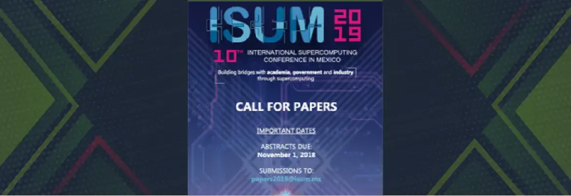 Convocatoria para presentar ponencias en ISUM2019