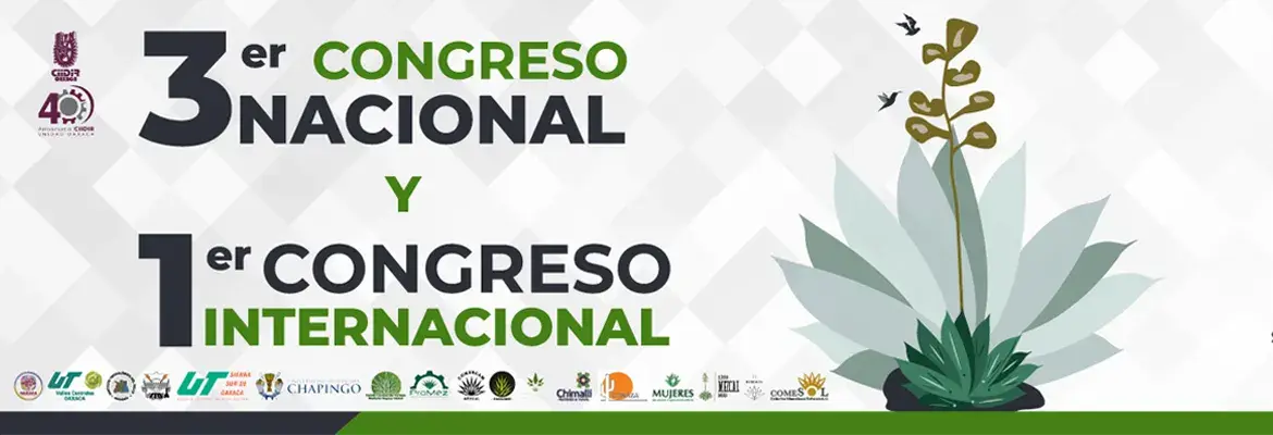 3er Congreso Nacional y 1er Congreso Internacional de Agave Mezcal