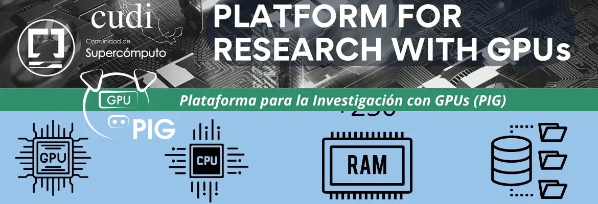 PIG,  la Plataforma para la Investigación con GPUs, presente en CARLA2024