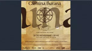 Concierto &quot;Carmina Burana&quot; de Carl Orff interpretado por la Orquesta Juvenil del SODRE