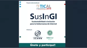 1º Webinar fundacional del proyecto &quot;SusInGI: sustentabilidad e inclusión para la Gobernanza de Internet&quot;