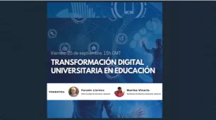 Webinar: Transformación digital universitaria en educación