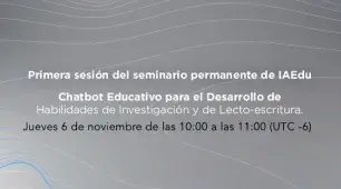 Chatbot Educativo para el desarrollo de habilidades de investigación y de lecto-escritura.