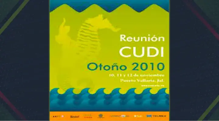 La reunión de CUDI otoño 2010, se realizará el 13, 14 y 15 de octubre