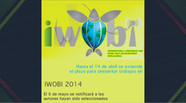 Hasta el 14 de abril se extiende el plazo para presentar trabajos para IWOBI 2014