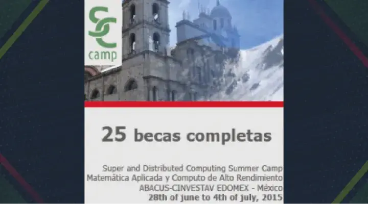 25 becas completas para SC-CAMP 2015