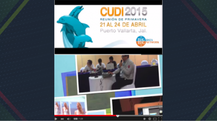 Producción de Videos en la Reunión CUDI Primavera 2015