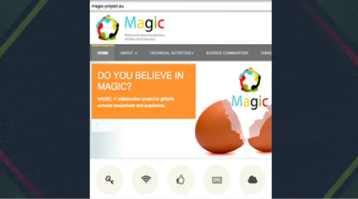 MAGIC en la Web