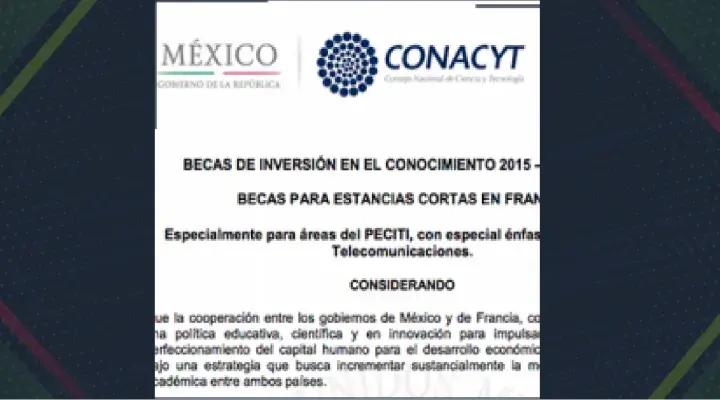 Becas para estancias cortas en Francia
