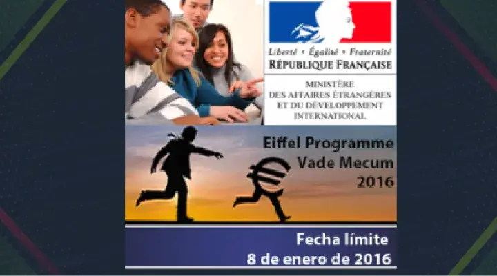 Alerta de fondos: Eiffel Programme Vade Mecum 2016