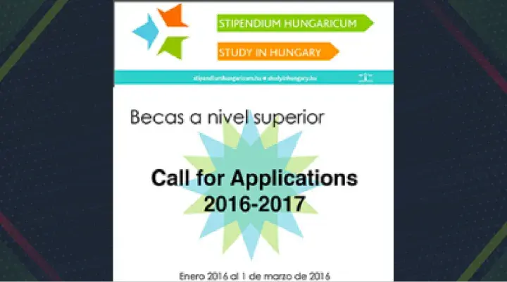 Alerta de fondos: Call for Applications 2016-2017