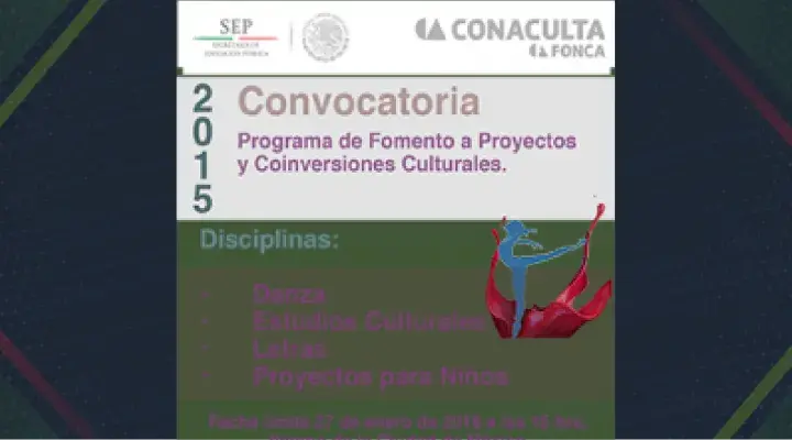 Alerta de fondos: Programa de Fomento a Proyectos y Coinversiones Culturales Convocatoria 2015