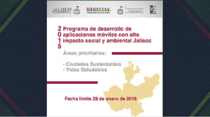 Programa de Desarrollo de Aplicaciones Móviles con Alto Impacto Social y Ambiental Jalisco