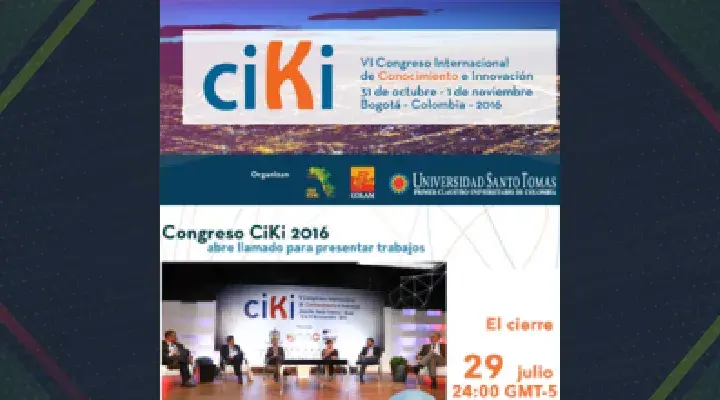 Llamado a presentar trabajos para participar en ciKi 2016