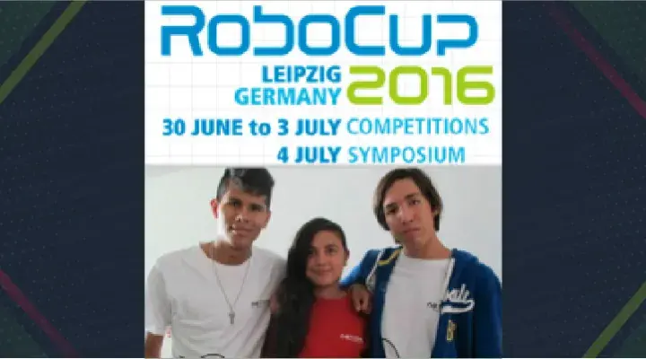 Los jaliscienses que ganaron en la Robocup 2016