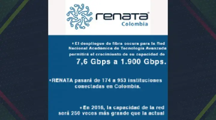 ¡Lista nueva infraestructura de RENATA para Colombia!