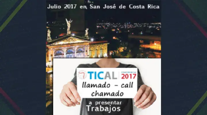 Convocatoria TICAL2017 para presentar Trabajos