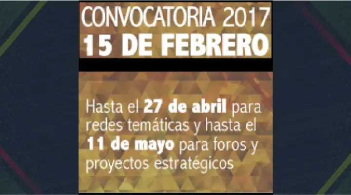 Convocatoria CYTED 2017