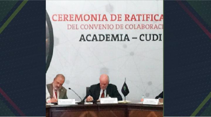 Ratificaciones organización CUDI