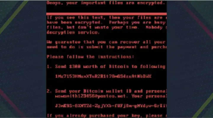 Nuevo ataque de Ransomware