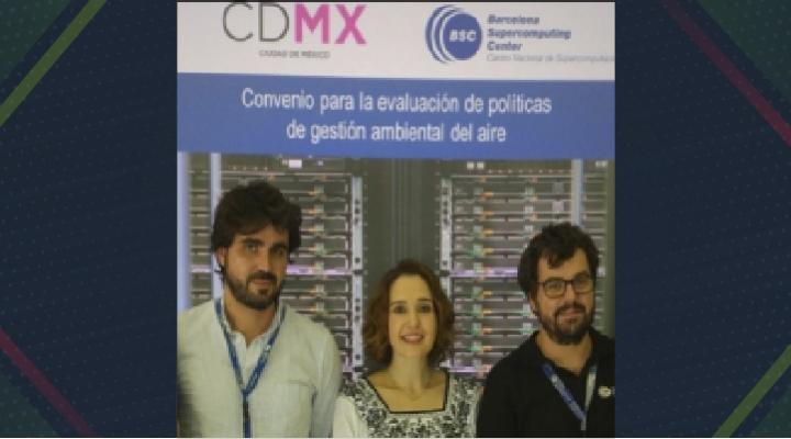 BSC and Mexico City to develop tools for the evaluation of policies against air pollution